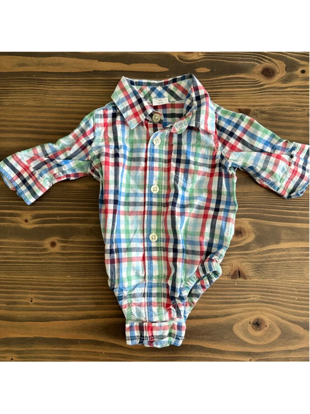 Baby Boy Clothing Bundle 0 3M Carter’s Gap Plaid Vest 7 Piece Lot